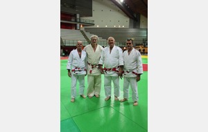 JUDO: Remise  du 6ème dan à Alain CAMERA par Monsieur Jean Luc ROUGE Président de la Fédération Française de Judo 